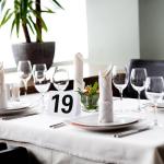 30 Double-Sided Acrylic Table Number Holders