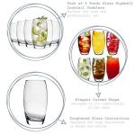 Set of 6 LAV Highball Drinking Glasses