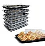 Pack of 6 Reusable Sandwich Platter Trays