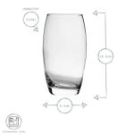 Set of 6 LAV Highball Drinking Glasses