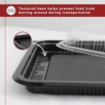 Pack of 6 Reusable Sandwich Platter Trays