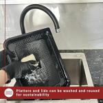 Pack of 6 Reusable Sandwich Platter Trays