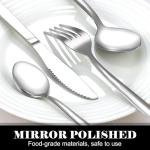 32-Piece Stainless Steel Cutlery Set for 8