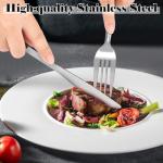 32-Piece Stainless Steel Cutlery Set for 8