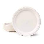 50 Pack of Sturdy 9-Inch Eco-Friendly Plates