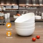 WishDeco Set of 4 Ceramic Cereal Bowls