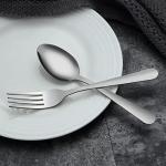 24-Piece Stainless Steel Dessert and Dining Spoons Set