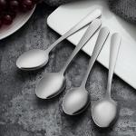 24-Piece Stainless Steel Dessert and Dining Spoons Set