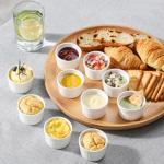 MALACASA 24 Piece Mini Porcelain Ramekins Set