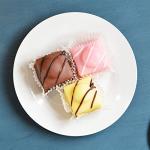 Argon Tableware Set of 6 White Ceramic Plates