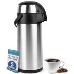 HEFTMAN 5L Stainless Steel Thermal Coffee Carafe