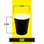 50 Pack Insulated Takeaway Coffee Cups with Lids