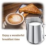 Stainless Steel Milk Frothing Pitcher with Measurement
