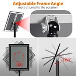 VAIIGO 6-Pack Adjustable Aluminum Menu Sign Holders