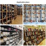 20 Mini Acrylic Sign Display Stands for Labels