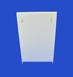 Lockable White Acrylic Suggestion Collection Box