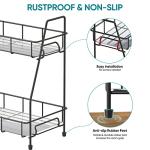 BOKIOVIN 2-Tier Spice Rack Organizer for Kitchen