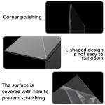 6PCS A4 Acrylic Sign Holders for Menus and Photos