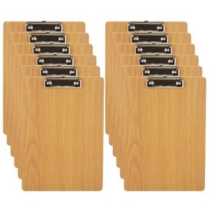 CYEER A4 Wooden Clipboard Pack of 12