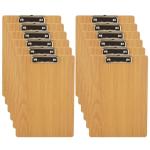 CYEER A4 Wooden Clipboard Pack of 12