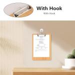 CYEER A4 Wooden Clipboard Pack of 12