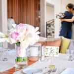 Gold Steel Table Number Holders - 14 Pack