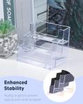 Acrylic Business Card Holder Stand - 2 Pack