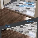Self-Adhesive Vinyl Floor Transition Strip, Brown
