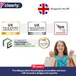 50 Small Brown Kraft Paper Bags with Handles