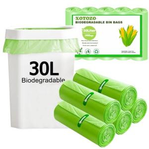 30L Compostable Bin Liners - 100 Bags