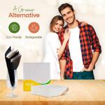 100pcs Compostable Brown Paper Napkins, 2 Ply