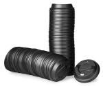 Ripple Coffee Cup Lids - 8oz - 100 Pack