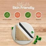 100pcs Compostable Brown Paper Napkins, 2 Ply