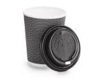 Ripple Coffee Cup Lids - 8oz - 100 Pack