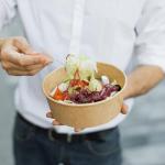 Chef Royale 50 Kraft Paper Bowls with Lids