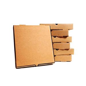 50 Plain Brown 12" Pizza Takeaway Boxes