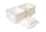 Biodegradable Burger Boxes - 50 Pack