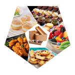 50 Pcs Kraft Paper Food Trays for Snacks