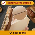 Non-Stick Baking Paper Roll with Cutter - 38cm x 64m