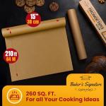 Non-Stick Baking Paper Roll with Cutter - 38cm x 64m