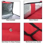 Large Insulated Pizza Carrier Bag for Deliveries