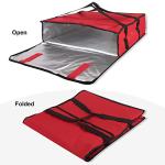 Large Insulated Pizza Carrier Bag for Deliveries