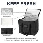 Suzmei 40L Insulated Food Delivery Bag