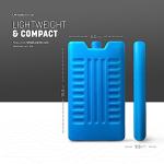 KEPLIN 6 Pack Reusable Ice Blocks for Coolers