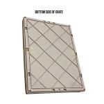 Stackable Plastic Folding Storage Crate Box Set