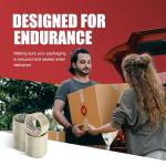 MERRIMEN Heavy Duty Clear Packaging Tape - 6 Rolls