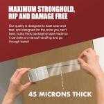 MERRIMEN Heavy Duty Clear Packaging Tape - 6 Rolls