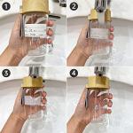 Dissolvable Frozen Food Labels Easy Peel, 500 Pack