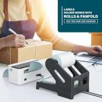 Label Holder for Thermal and Fanfold Labels