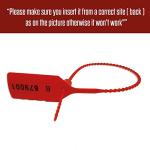 UK Easy-Break Fire Extinguisher Tamper Seals - 50 Pack